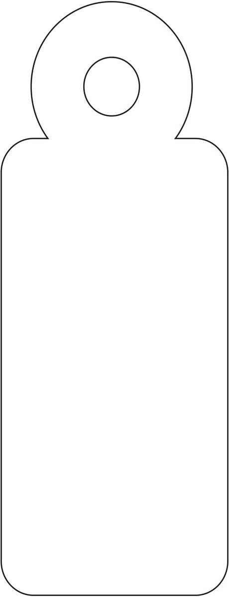 Apli-Kabeletiketten ft 13 x 34 mm (B x H) (386) | Karton mit 1.000 Stück