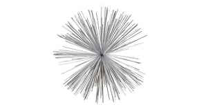 Ster pet zilver dia60cm
