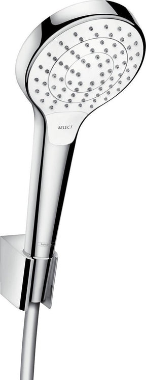 Hansgrohe croma select s vario porter's badset - 125 cm slang - chroom wit