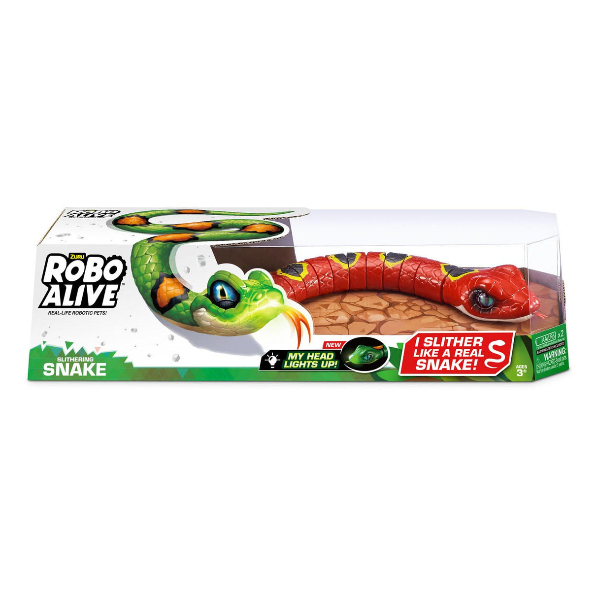 Zuru Robo Alive Roboterschlange – rot