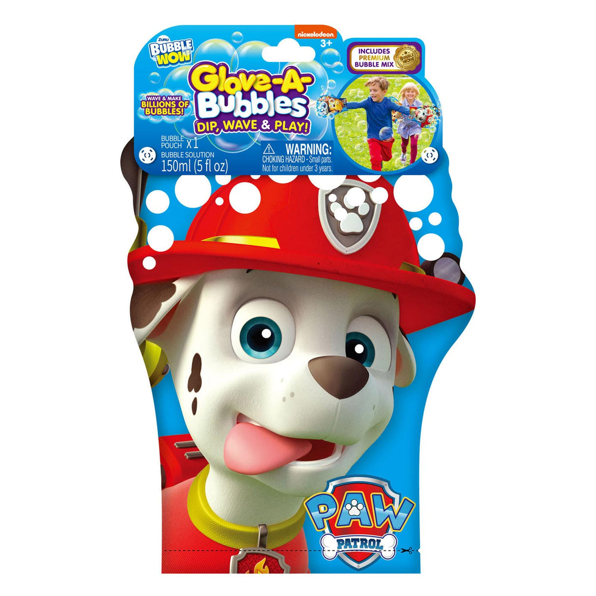 Zuru Paw Patrol Bubble Blase Handschuh