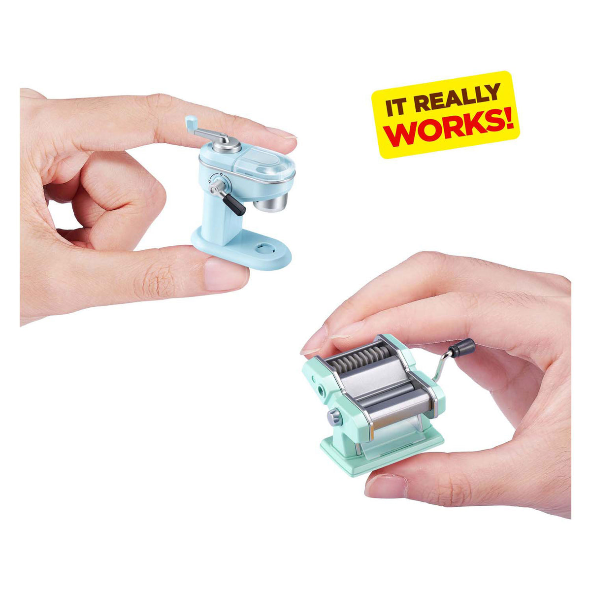 Zuru Mini Brands funktioniert wirklich Magic Cook Kitchen Capsule Series 1 (Nudelmaschine) von