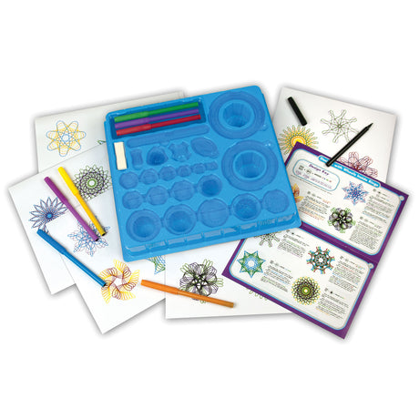 Spirograph-Spielset mit Markern
