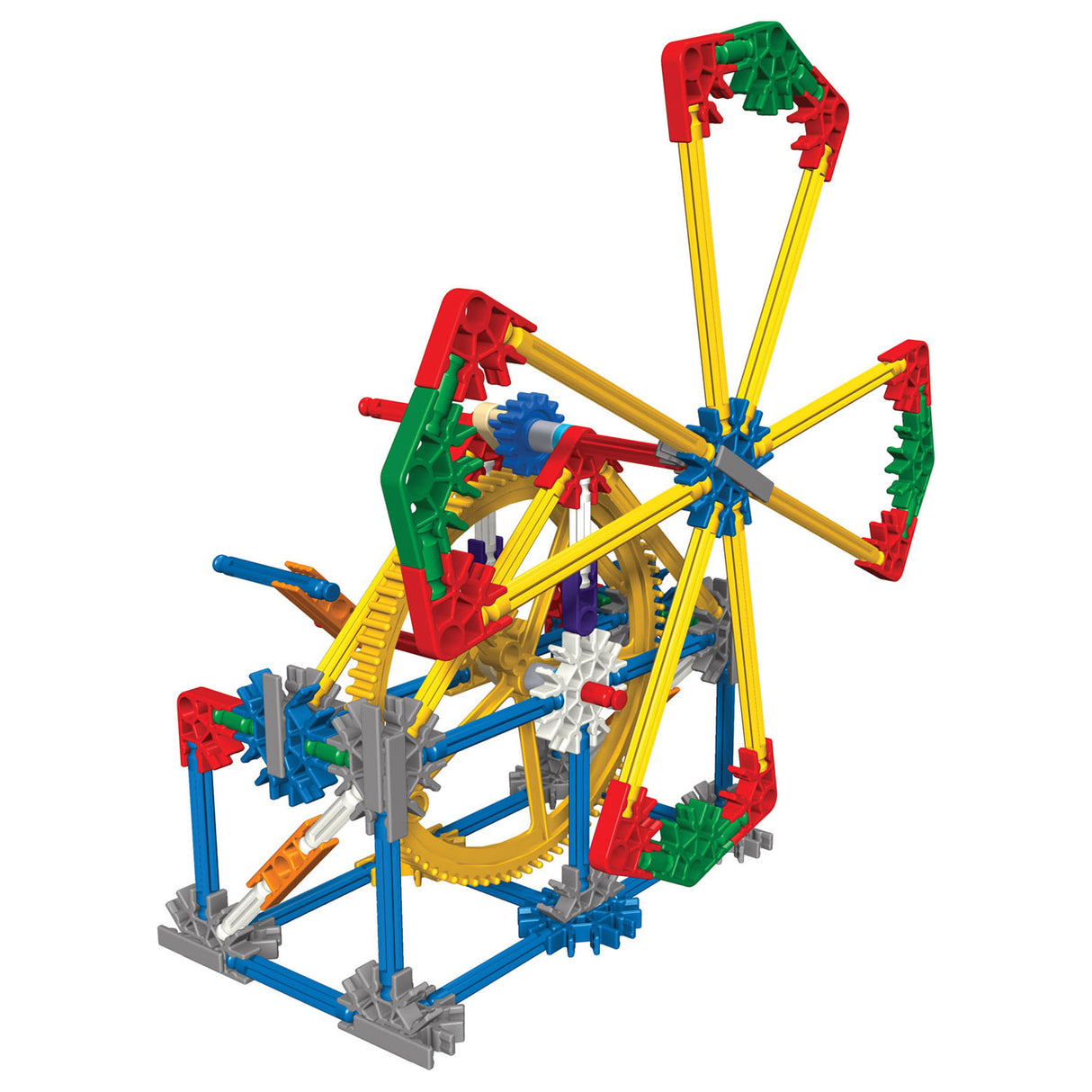 K'nex-Baukasten Einführung in einfache Maschinen, Zahnräder, 198-tlg.