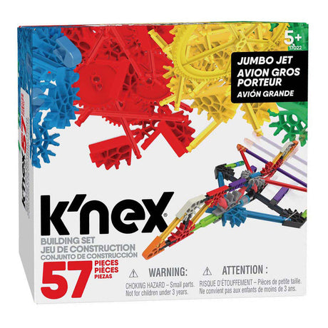 Bot-i Knex Imagine Jumbo Jet Bauset 57-teiliger Bausatz