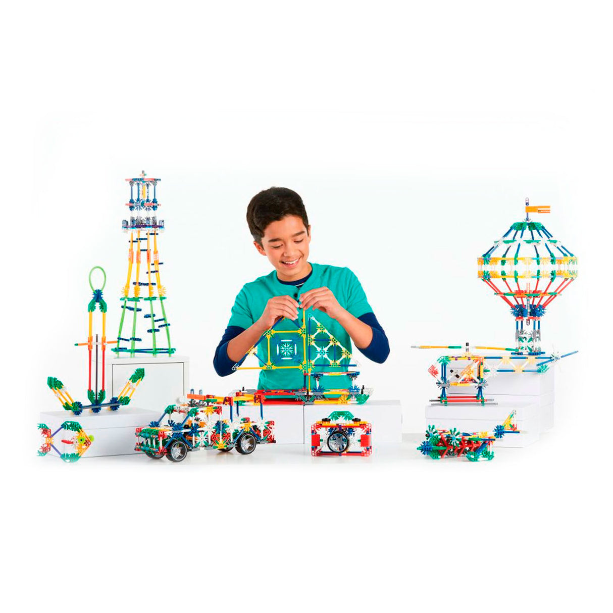 K'nex klassisches Bauset 70 Modelle, 705 Teile.
