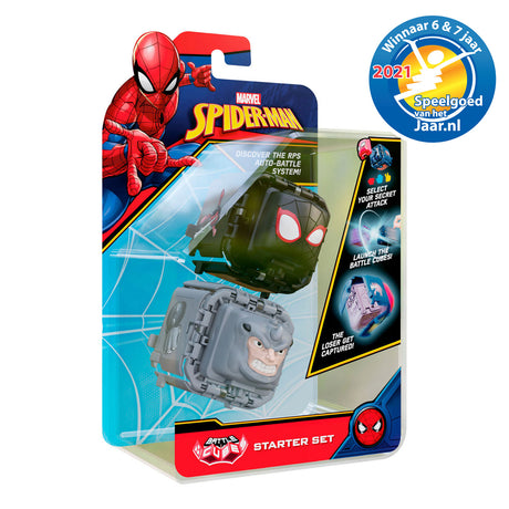 Boti Marvel Spiderman Battle Cube - Miles Morales gegen Rhino