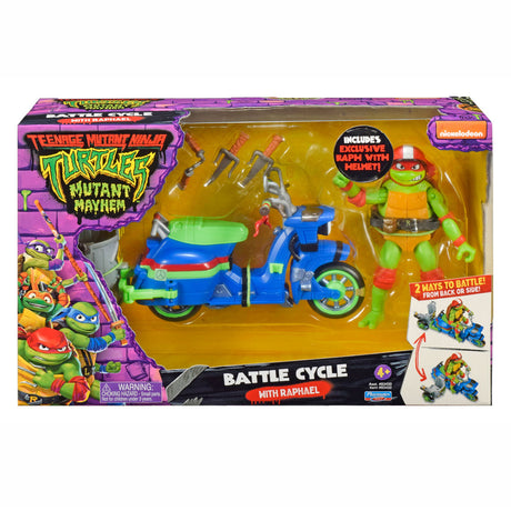 Spielgefährten: Teenage Mutant Ninja Turtles kämpfen mit Raphael um ihren Fahrradroller