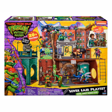 Boti Teenage Mutant Ninja Turtles-Hauptquartier-Spielset