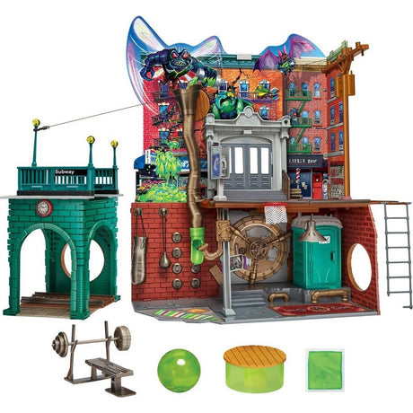 Boti Teenage Mutant Ninja Turtles-Hauptquartier-Spielset