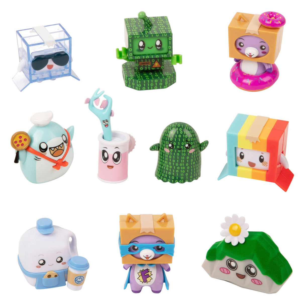 Boti Serie 3 Lankybox Mini Mystery Play Figur