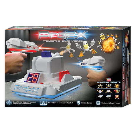 Markenloser Laser x Projektion animiertes Ziel