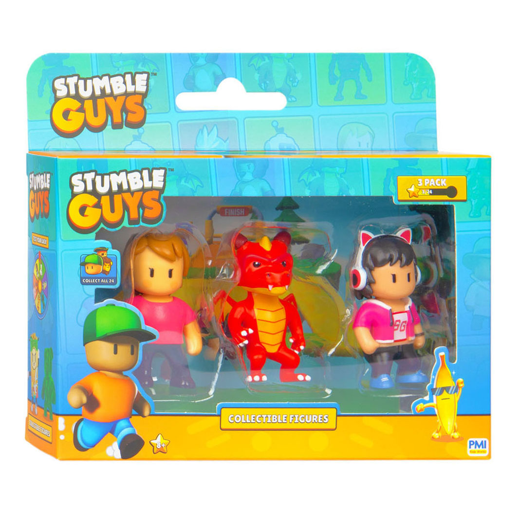 Boti Stumble Jungs aktive Figuren Frau Stumble, Inferno Dragon, Kamera Gina, 3st.