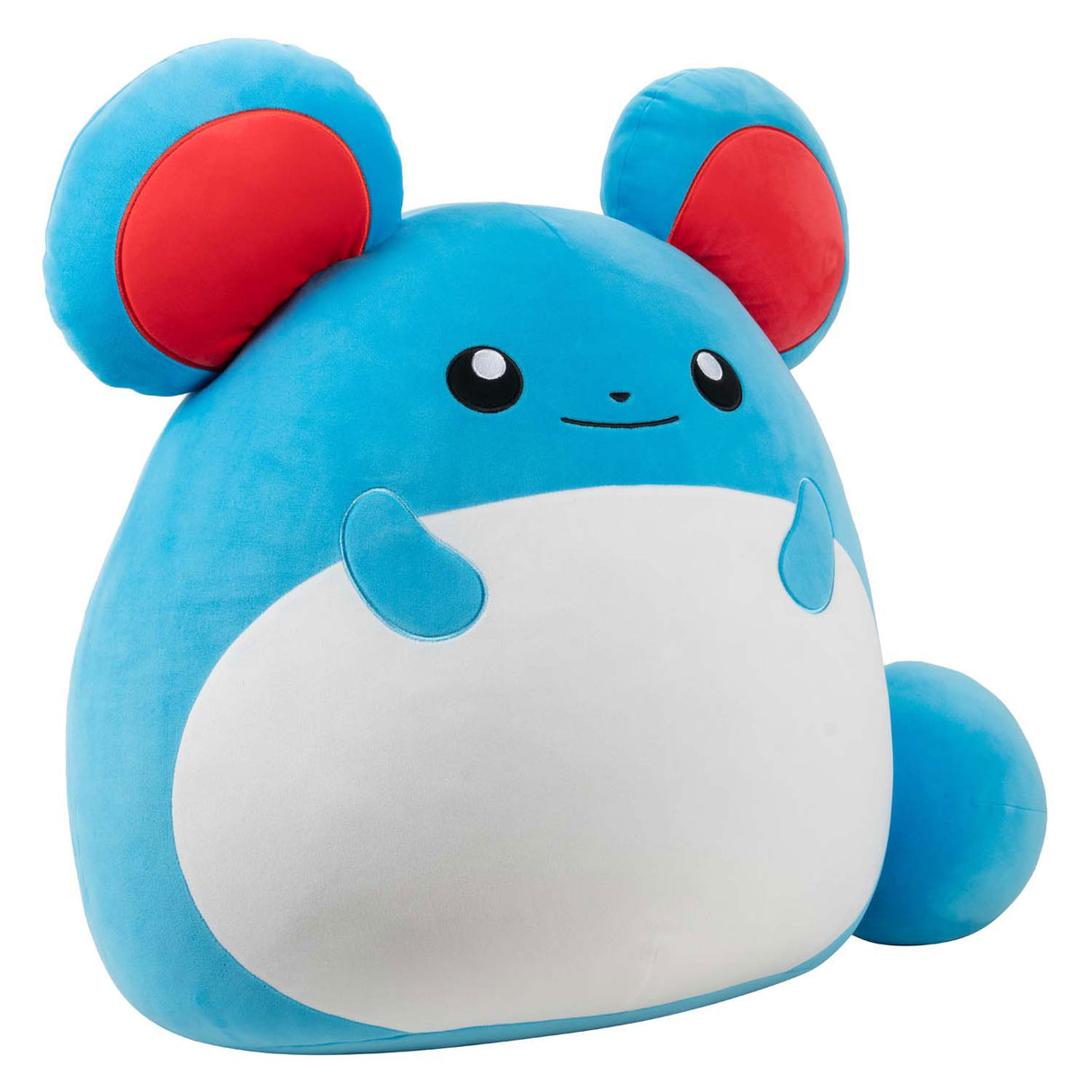 Jazwares Squishmallows Pokemon Kuscheltier Plüsch – Marill Welle, 50 cm