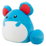 Jazwares Squishmallows Pokemon Kuscheltier Plüsch – Marill Welle, 50 cm
