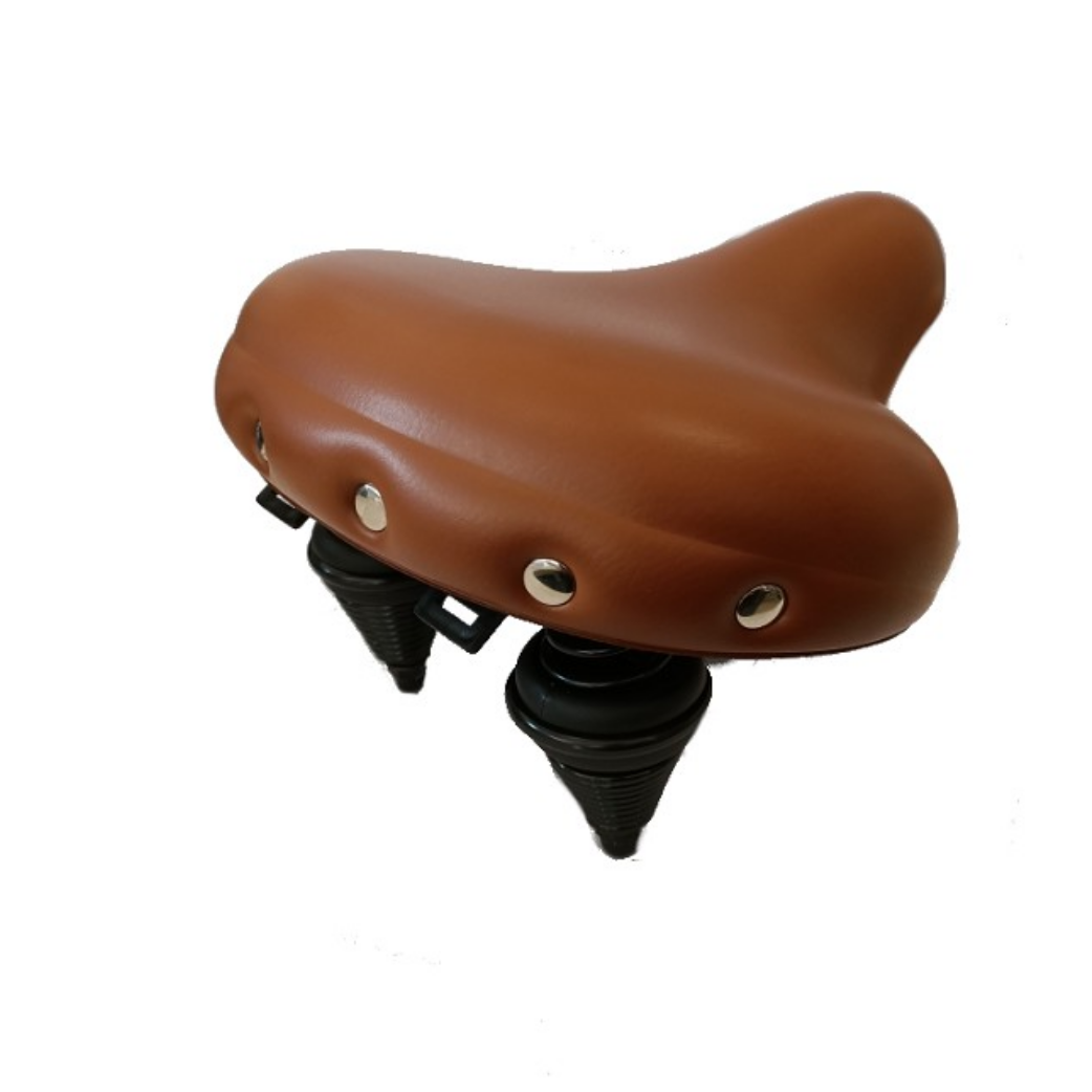 Selle Komfort Sattel Retro XL Brown ohne Schlinge