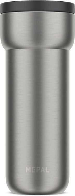 Mepal isoleerbeker ellipse - 475 ml - koffiebeker to go - lekdicht - nordic black