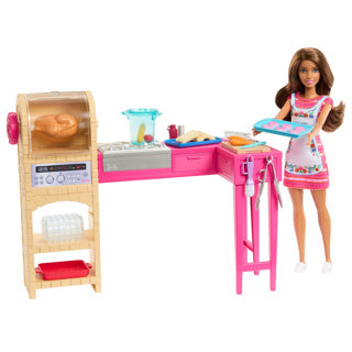 Barbie-Familienpuppe Teresa, Rezept für Freundschaft und Küchenspielset