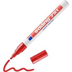 Lackmarker edding 751 841 001 1-2mm rot