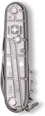 Victorinox Huntsman Silver Tech Taschenmesser 91 mm 15 Funktionen transparent silber