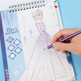 Spectron Frozen scapsen StickerBoek mit Schablonen