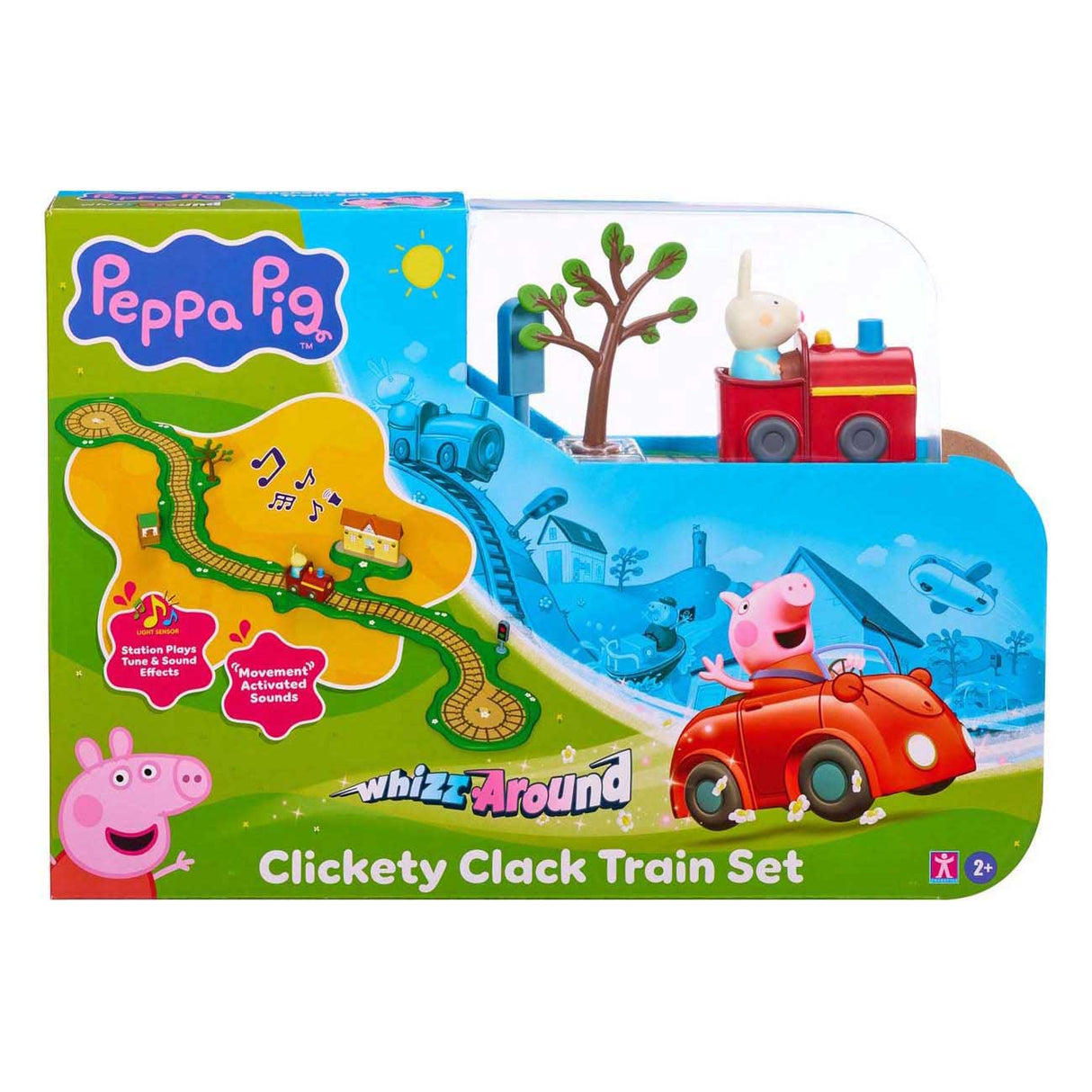 Spectron Peppa Pig Whiz Around – Clickety Clack Zugset