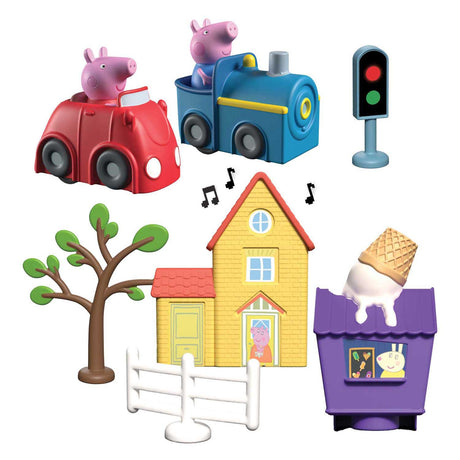 Spectron Peppa Pig Whiz Around – Peppas Tour durch die Stadt, Spielset