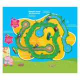 Gear2play Peppa Pig Whiz Around – Peppas großes Spielset in der weiten Welt – modulare Strecke zum Herumflitzen von Fahrzeugen – interaktiv mit Musik und Sound