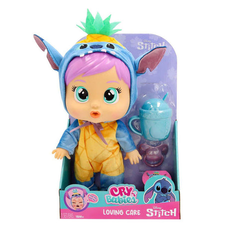 Spectron Cry Babies liebevolle Pflegestich-Babypuppe – 26,5 cm