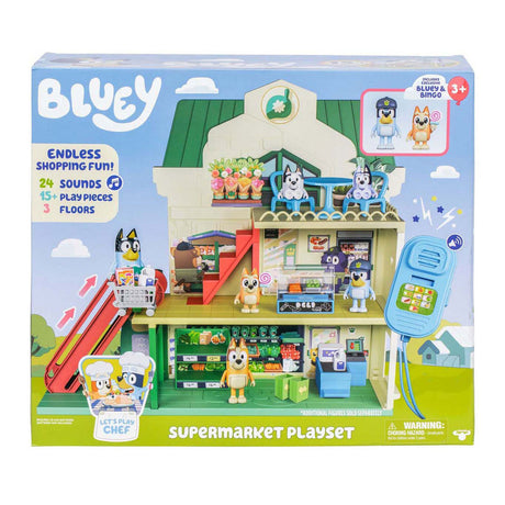 Moose Toys Bluey Lets Play Chef – Supermarkt-Spielset