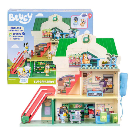 Moose Toys Bluey Lets Play Chef – Supermarkt-Spielset