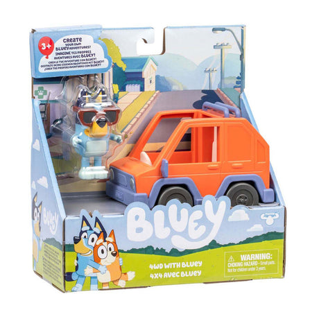 Moose Toys Bluey Basisfahrzeug 4WD Bluey