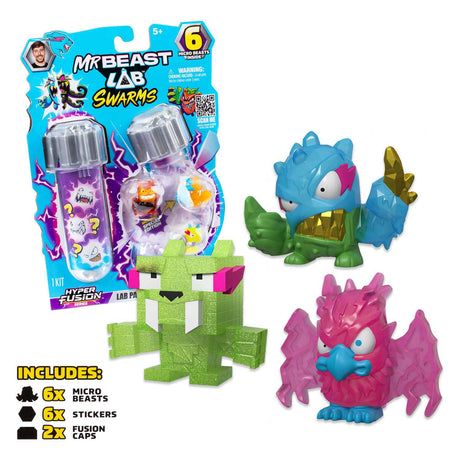 Moose Toys Mrbeast Swarms Fusion Pod Serie 3 - 6 Stk.