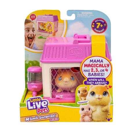 Little Live Pets Mama Überraschungs-Minispielset Hamster