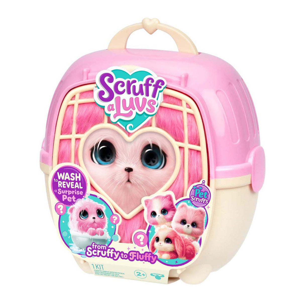 Spectron Scruff A Luvs Kuschelmütze Single Pink