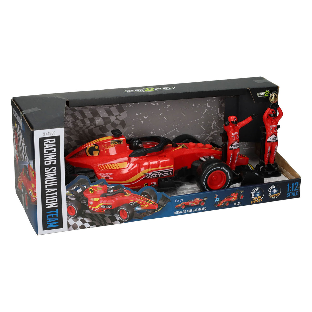 Gear2play racing simulation team raceauto - 1:12