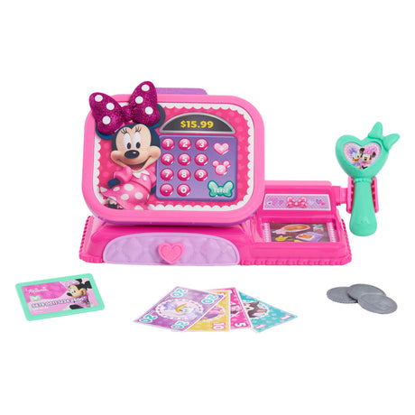 Just play minnie bowtique speelgoedkassa met geluid - 10dlg.