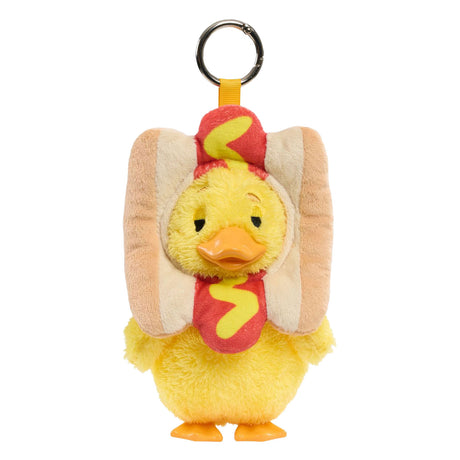 Spielen Sie einfach Happy Haul Duckalooz Snack Quack Plüsch-Schlüsselanhänger