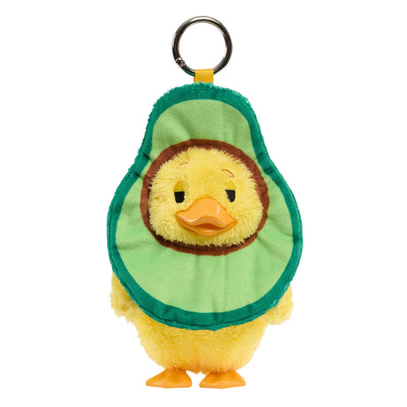 Spielen Sie einfach Happy Haul Duckalooz Snack Quack Plüsch-Schlüsselanhänger
