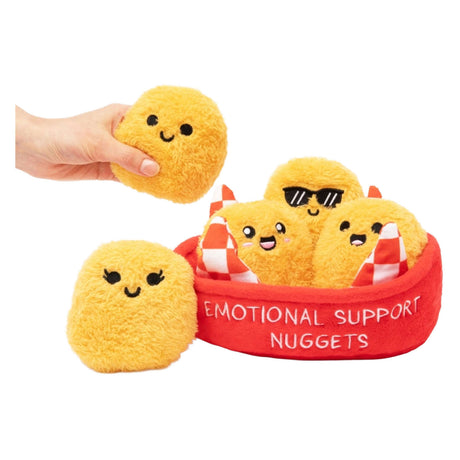 Just Play Nuggets-Kuscheltiere zur emotionalen Unterstützung – 6 Stück.