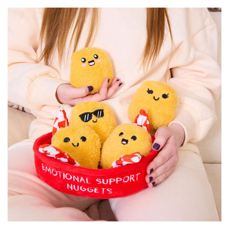 Just Play Nuggets-Kuscheltiere zur emotionalen Unterstützung – 6 Stück.