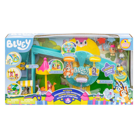 Moose Toys Bluey und Bingo ultimatives Vergnügungspark-Spielset