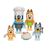 Moose Toys Bluey Dessert-Spielset – 4 Figuren