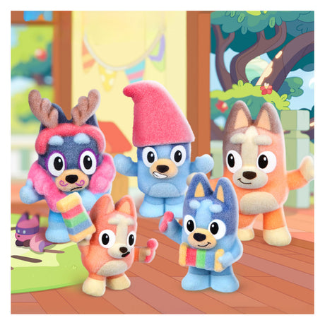 Spectron Bluey Fuzzies Sammelfiguren-Überraschungsset – 3 Figuren