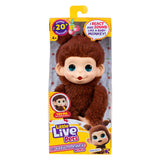 Little Live Pets My Baby Mini-Affe, braune Kirsche | 3 Stück