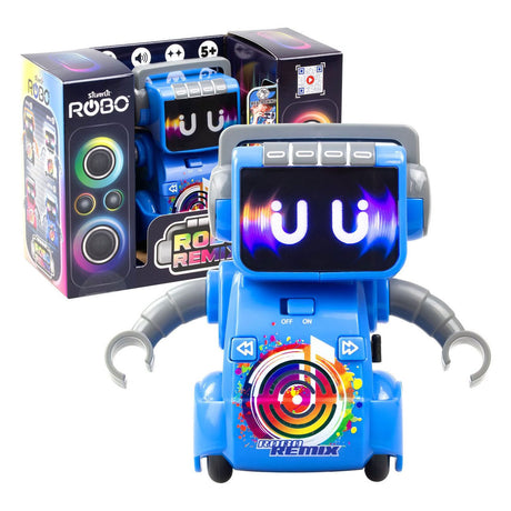 Silverlit Robo Remix blauer tanzender Roboter – mit Licht und Ton