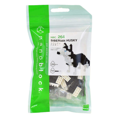 Nanoblock Nanoblock-Baukasten Husky - 200-tlg.