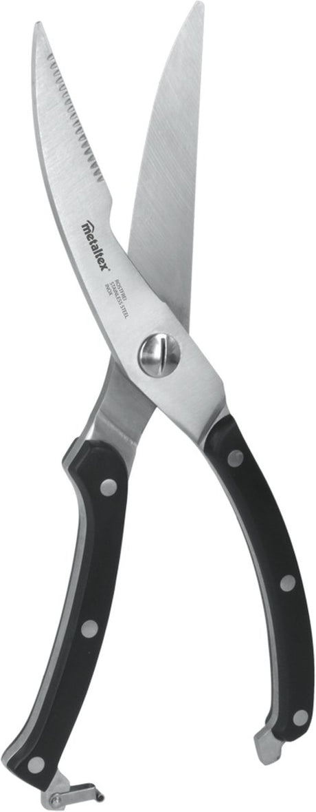 Metaltex - Wildschere - Küchenschere - Edelstahl - Bakelitgriff - für Geflügel - 25 cm