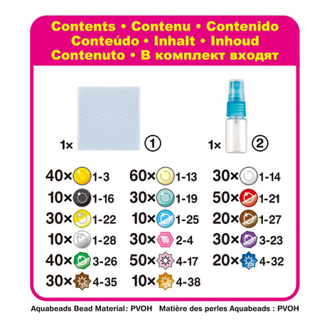 Scapino Aquabeads Basic Perlen-Bastelset – Blau