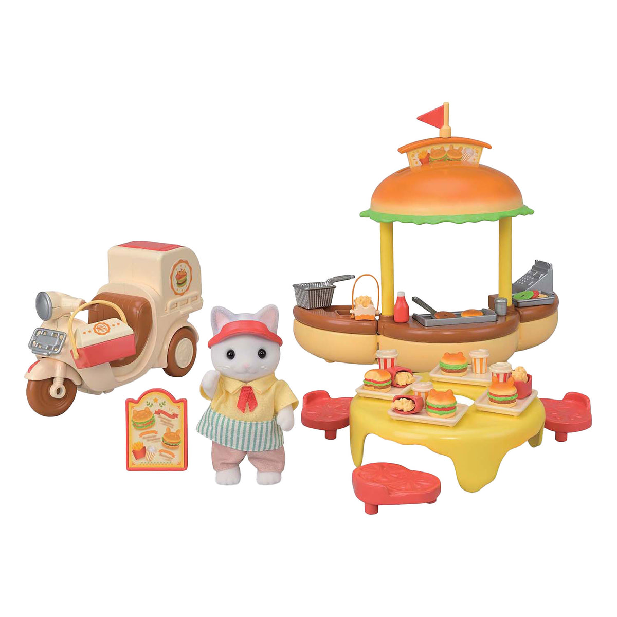 Sylvanian Family 5757 Hamburgerstand